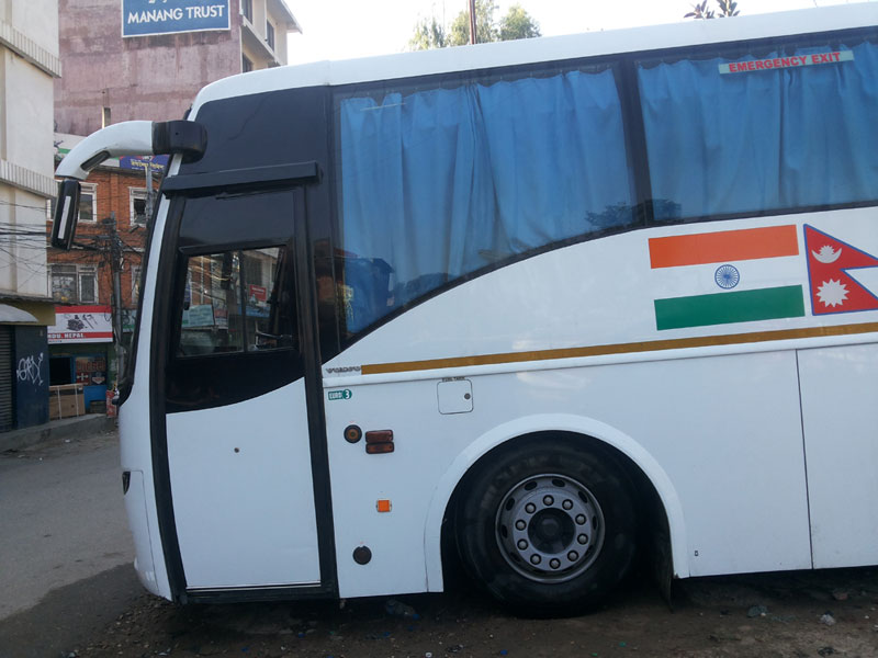 Kathmandu to Delhi bus ticket
